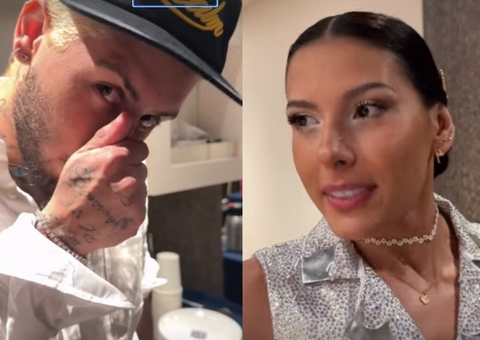 Amigos? Zé Felipe brinca com Ana Castela após reencontro em show; vídeo