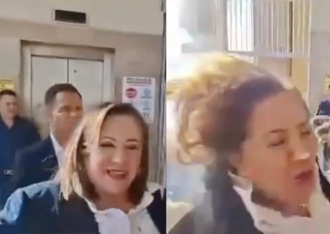 Deputada é atingida por explosivo durante entrevista em Honduras; vídeo