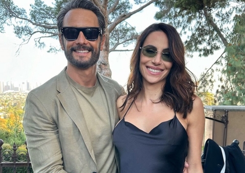 Mel Fronckowiak faz 38 anos e recebe declaração apaixonada de Rodrigo Santoro