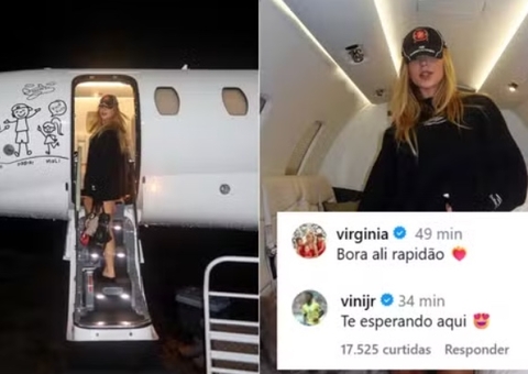 Virginia faz bate-volta à Espanha após ensaio da Grande Rio ser cancelado e Vini Jr. reage