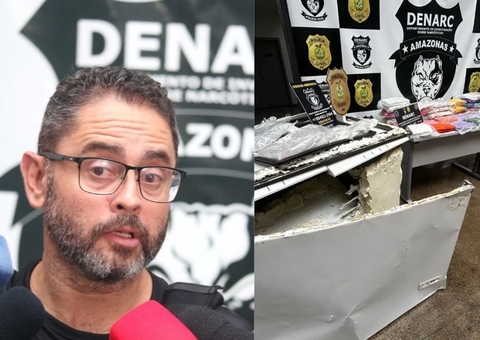 Droga avaliada em R$ 1 milhão é encontrada escondida em freezers em Manaus