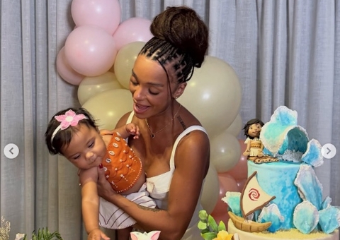 Zuri, filha de Ludmilla e Brunna completa 8 meses e encanta fãs na internet