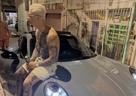 MC Tuto é preso por dirigir porsche em alta velocidade e atropelar jovem em SP