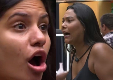 BBB26: Chaiany surta, rompe com Gabi e dispara: "Vai endoidar outro!"