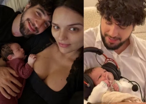 Pai babão! Nattan posta cliques com Zuza e emociona fãs