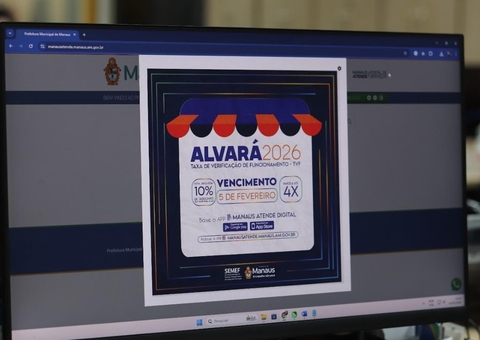 Alvará 2026 vence nesta quinta-feira em Manaus