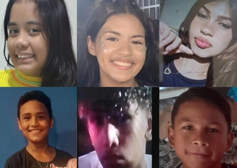 PC pede ajuda para localizar seis adolescentes desaparecidos em Manaus