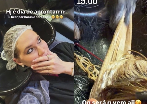 Novo cabelo? Virginia surge no salão e deixa spoiler antes da Sapucaí