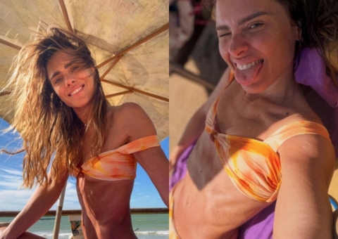 Carolina Dieckmann rebate fã após crítica ao seu corpo: "O açougue é logo ali"