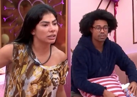 Breno, Marcelo, Maxiane e Marciele discutem após acusações de traição no BBB26