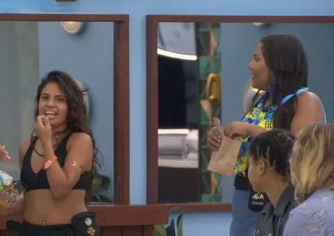 Gabriela e Chaiany voltam para o BBB26 após assistir desfile na Sapucaí; veja reação
