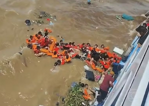 em Corpo é encontrado durante buscas por desaparecidos em naufrágio em Mana