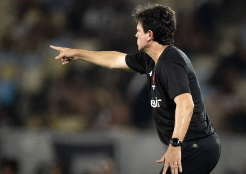 Diniz, do Vasco, discute com Freytes, do Fluminense: 'Vai tomar...'