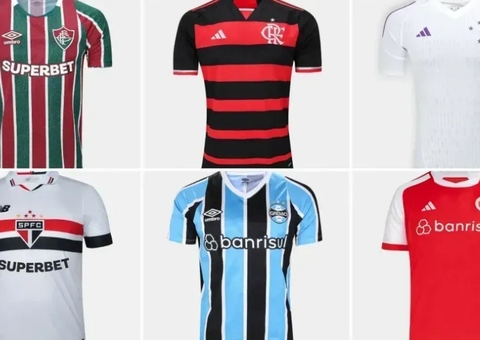 Black Friday dá desconto de até 65% em camisas de futebol; saiba mais