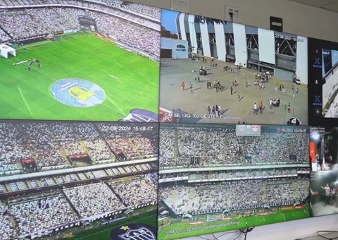 Arena MRV rastreou vândalos na final da Copa do Brasil até com uso de drone