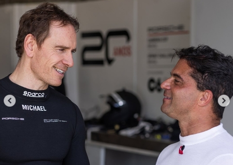 Michael Fassbender fala sobre Ayrton Senna após acelerar em Interlagos