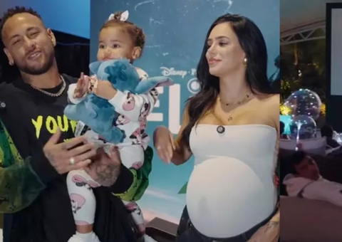 Cinema de luxo em casa? Disney cria noite mágica para Neymar e Bruna Biancardi