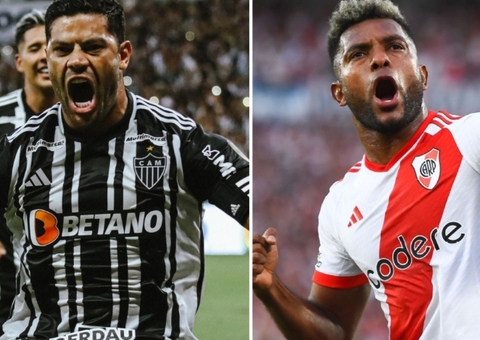 Atlético-MG e River Plate se enfrentam hoje pela Libertadores