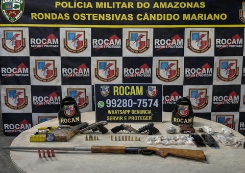 Tiroteio entre PM e criminosos resulta em duas mortes e três prisões no Rio Preto da Eva