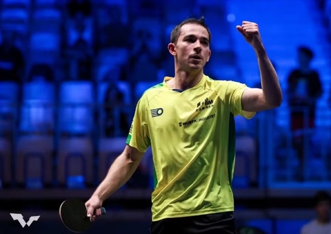 Hugo Calderano vence algoz das Olimpíadas e é bicampeão na Eslovênia