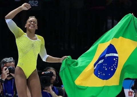 Rebeca Andrade fala sobre chance de medalhas na ginástica brasileira