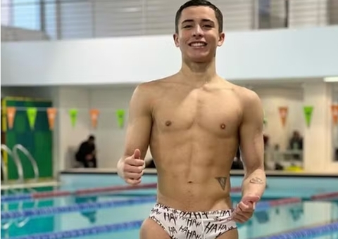 Aos 16 anos, promessa da natação paralímpica do Brasil sonha alto em Paris