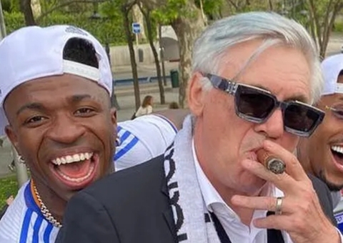 Ancelotti crava Vini melhor do mundo e já projeta segunda Bola de Ouro