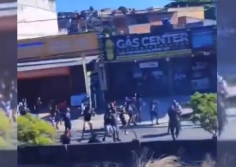 Torcedores de Flamengo e Fluminense entram em confronto antes de clássico