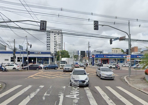 Cruzamento da Djalma com a João Valério é interditado para obras nesta segunda