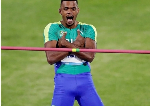 Atleta do decatlo desabafa ao receber kit das Olimpíadas