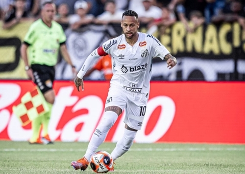 Neymar volta a disputar um jogo completo depois de 500 dias