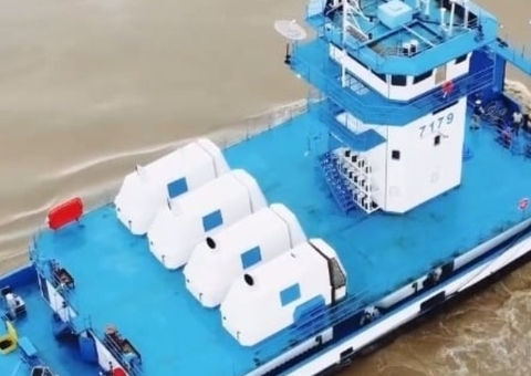 TBL realiza teste bem-sucedido do maior comboio fluvial de grãos do Brasil