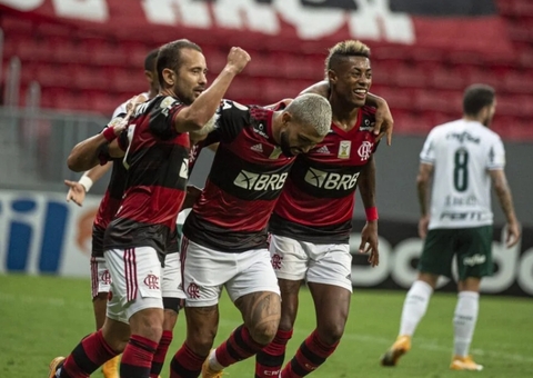 Flamengo e Palmeiras dão salto para mano a mano no topo do Brasileiro
