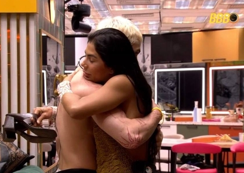 Paz selada? Juliano Floss e Marciele conversam após embate no Sincerão