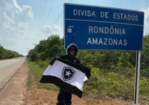 Torcedor foi de moto de Manaus para semi da Libertadores e segue até Buenos Aires
