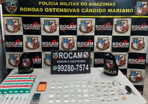 Homem é preso por fazer 'delivery' de cetamina na Zona Norte de Manaus