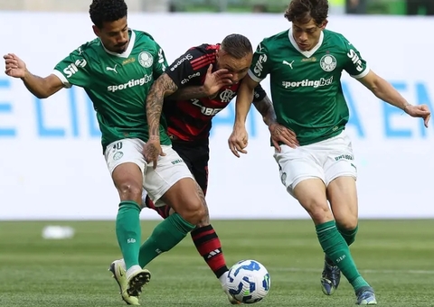 Palmeiras perde pênalti e é derrotado pelo Flamengo em jogo de VAR como protagonista
