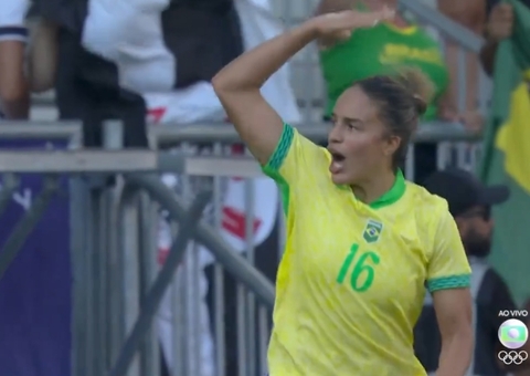 Gabi Nunes marca 1º gol do Brasil nas Olimpíadas em jogo contra Nigéria