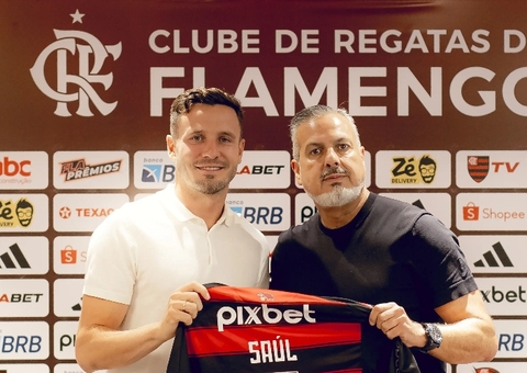 Saúl se mostra feliz com chegada ao Flamengo e fala sobre saída da Europa