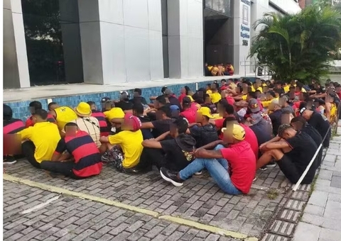 Polícia prende 166 membros de organizada antes de Sport x Internacional