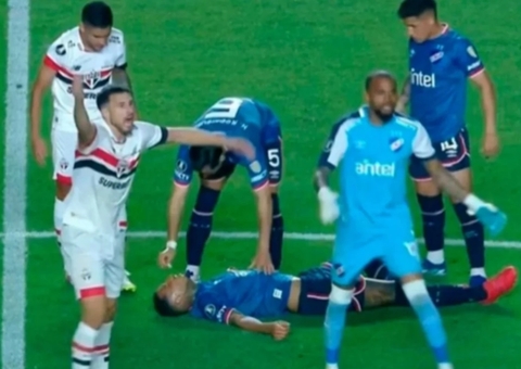 Boletim médico aponta piora em saúde de jogador Izquierdo do Nacional