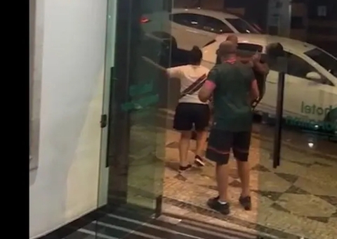 Mulher grávida é agredida por torcedores do Fluminense