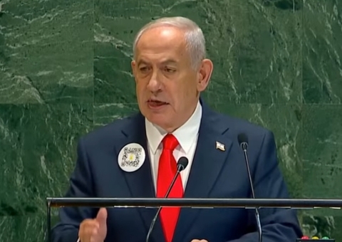 Netanyahu é vaiado na Assembleia Geral da ONU e membros deixam plenária