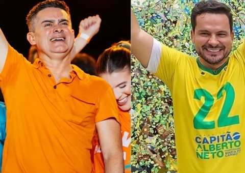 Apuração: David Almeida dispara na frente de Alberto Neto