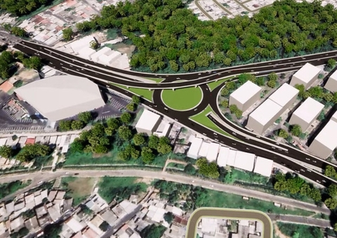 Viaduto "Passarão" eliminará semáforos e facilitará acesso a três bairros de Manaus