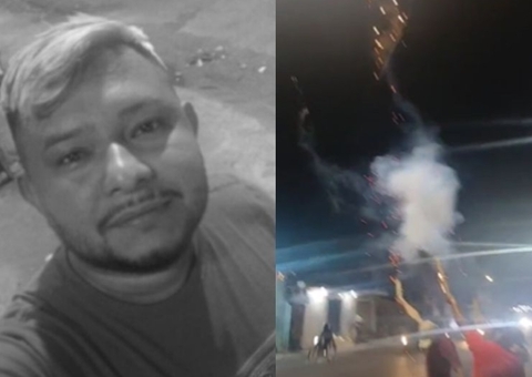 Vídeo mostra borracheiro soltando fogos horas antes de ser morto na Cidade Nova