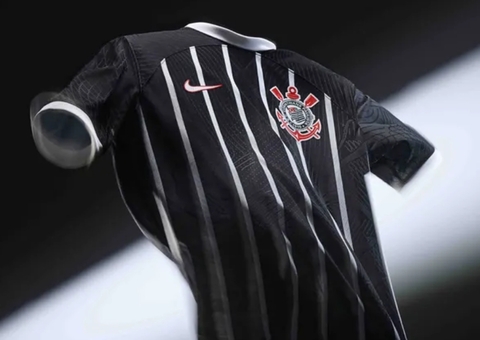 Corinthians voltará a ter camisa listrada como segundo uniforme em 2026