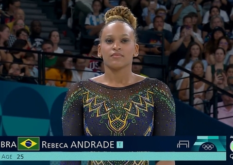 Rebeca não consegue superar Biles nas barras mas se garante na final da trave de equilíbrio