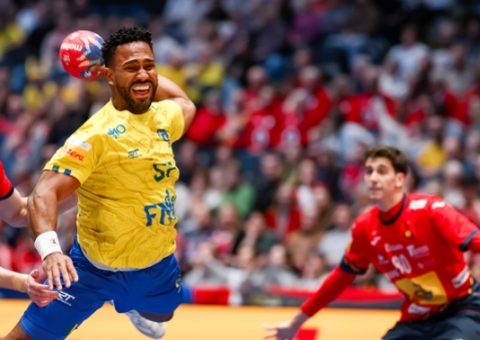 Brasil é eliminado pela Dinamarca nas quartas do Mundial de Handebol