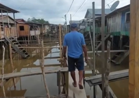Cheia no Amazonas deve permanecer dentro da normalidade, diz órgão meteorológico